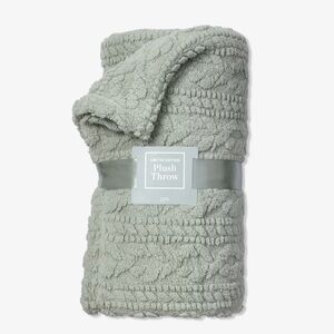 Ulta sage Plush Throw Blanket